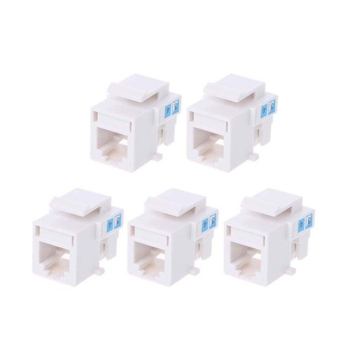 5 sztuk Beznarzędziowy moduł telefoniczny RJ11 Sieć CAT3 Moduł głosowy Adapter Extender - Zdjęcie 2 z 7