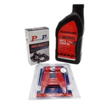 Proven Part 16" Full Chisel Chain 3/8" LP .043" G 55DL, 1 Qt Bar Chain Oil, Chai