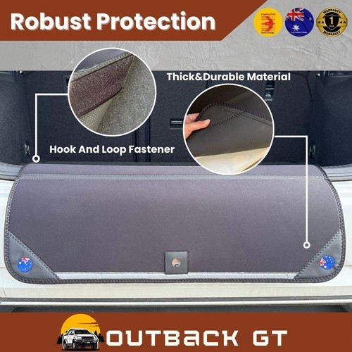Rear Cargo Bumper Protector for Suzuki Grand Vitara 2015 - 2019 JT 98x55cm XL - Picture 5 of 7