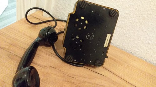 Altes Bakelit Telefon UdSSR 1967 mit Wählscheibe aus Sammlung - Bild 3 von 4
