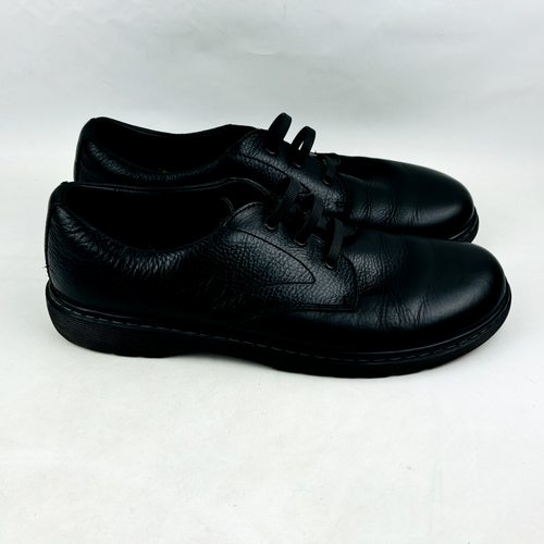 Dr. Martens Andre Casual Oxford Shoes Mens 12 Black Leather Elastic Laces - Picture 2 of 14