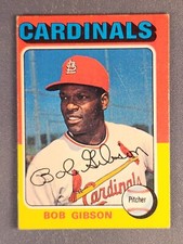 1975 Topps #150 Bob Gibson HOF Cardinals EX