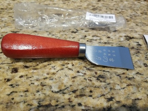 BANYOUR Leather Knife Cutting Knife Edging Knife with Wooden Handle Leather *NEW - Picture 6 of 8
