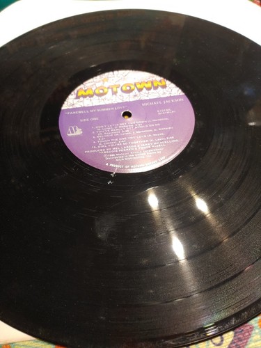 MICHAEL JACKSON Farewell My Summer Love MOTOWN LP. No Poster NM/NM - Picture 5 of 6