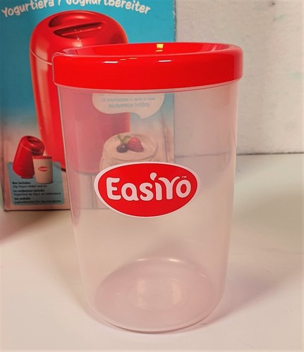 KIT YOGURTIERA ORIGINALE EASIYO - ROSSO EASIYO MADE IN NEW ZEALAND - Foto 3 di 12