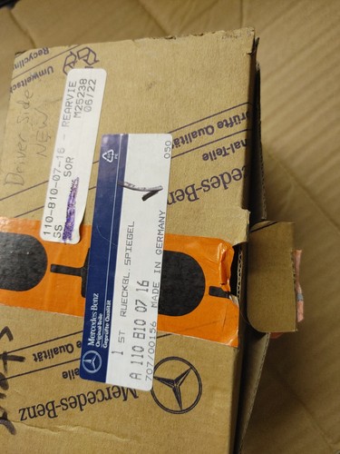 NOS Mercedes W113 Pagode 230SL 250SL Exterior Mirror Early Left (Driver Side) - Picture 1 of 2