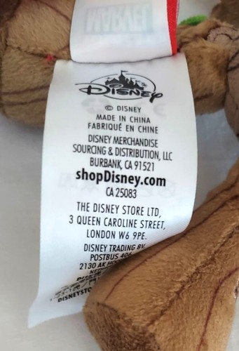 Disney Marvel BABY GROOT Plush Stuffed Animal Guardians of the Galaxy 7" - Picture 6 of 7