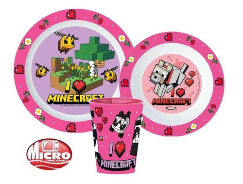 New Design Kids Character 3PC Breakfast Set Plate, Bowl, Cup Microwave Safe - Picture 8 of 14