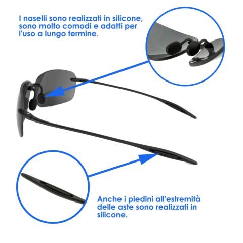 SONNENBRILLE Graduiert Bifokal Schutz 100%UV TR90 - Bild 13 von 66