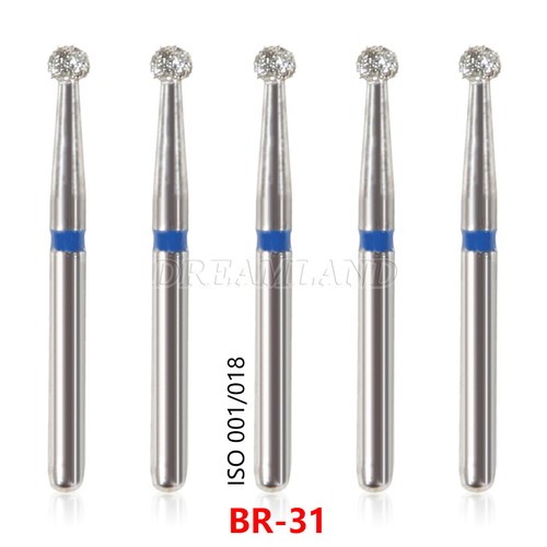 50 DENTAL FRESE DIAMANTATE PER TURBINA DENTISTA ODONTOTECNICO ITP - Picture 11 of 11