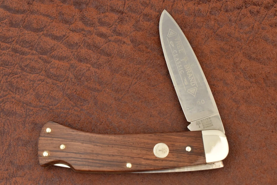 BOKER TREE БРЕНД SOLINGEN ГЕРМАНИИ ДЕРЕВА ПЕРВОКЛАССНЫЙ ЗАМОК НОЖ 1000 КЛАССИЧЕСКИЙ 20282 - Изображение 4 из 4