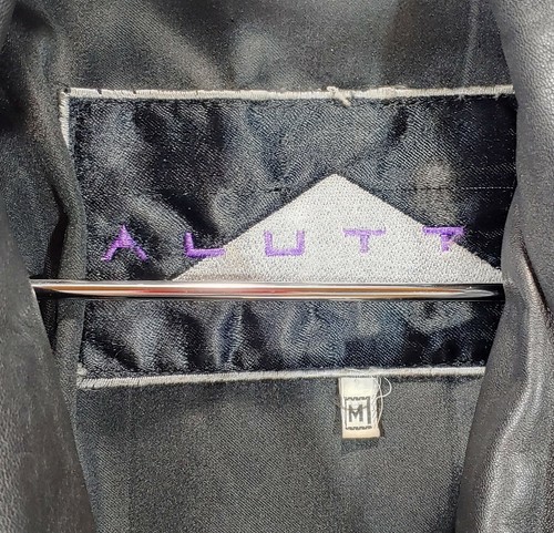 m m noir cuir cuir en noir en Veste Veste noir Veste en cuir OHqRH