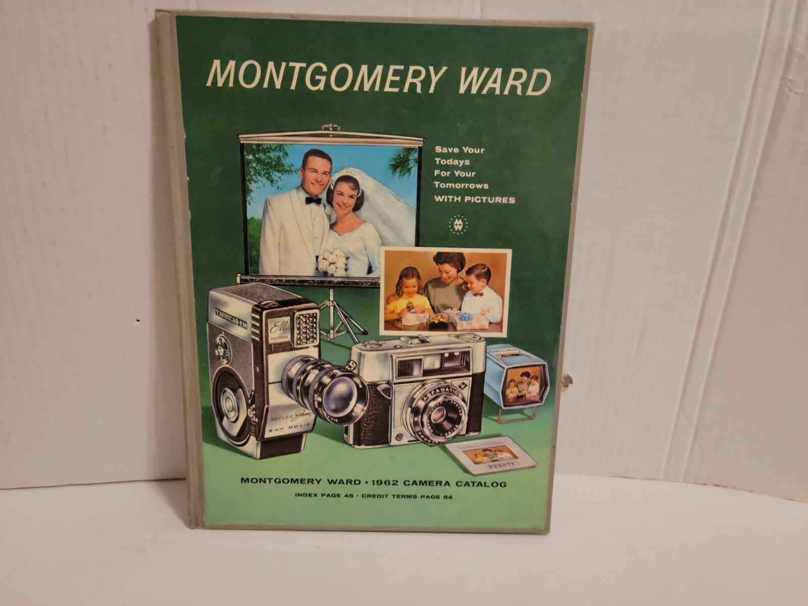 VINTAGE 1962 CAMERA CATALOG COVER MONTGOMERY WARD Zeis-Ikon Add | eBay