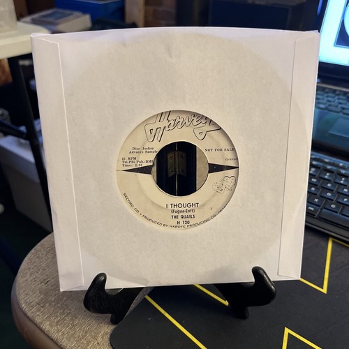 The Quails - 'Over The Hump' 7" Single 45RPM Soul R&B 1963 Harvey US Brooklyn x - Picture 3 of 3