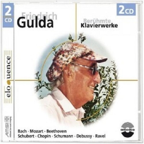 FRIEDRICH GULDA - BERÜHMTE KLAVIERWERKE; 2 CD 27 TRACKS BACH/MOZART/RAVEL/+ NEU - Bild 1 von 1