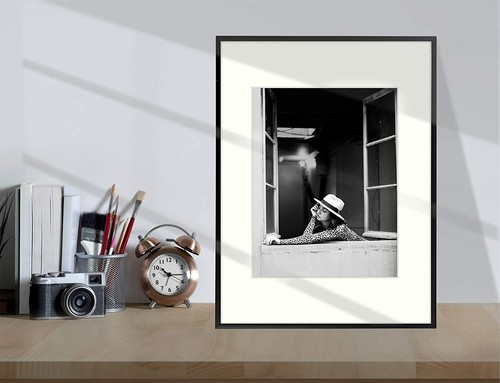 11x14 12x12 12x16 Black Aluminum Metal Picture Frame Photo Sets - Mat - Picture 10 of 71