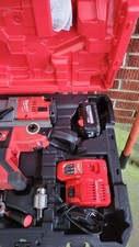 Milwaukee M18 FUEL 1-1/2" Lineman Magnetic Drill High Demand - Red (Kit with...