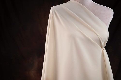 Taupe Hi Multi Chiffon Fabric - 60" Wide Sheer Fabric Soft and Matte 9017 - Picture 7 of 22