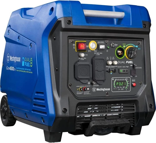 Westinghouse iGen4500DFc 4,500-W Portable Dual Fuel Powered Inverter Generator
