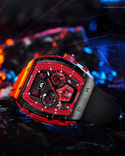 MEGALITH Reloj Hombre Militar Grande Deportivo Cronografo Impermeable Relojes Ho - Imagen 3 de 12