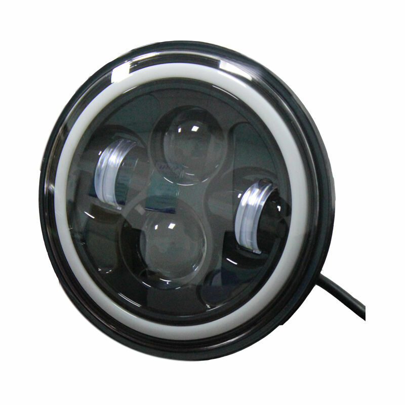 7 Zoll LED Scheinwerfer Für Lada Niva & Jeep Wrangler - Rundes Fernlicht