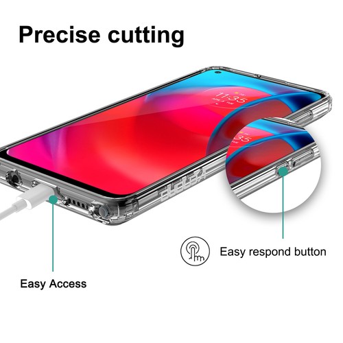 Funda transparente/película de vidrio templado HD para Motorola Moto G Play/G Power/G Stylus/G 5G - Imagen 9 de 133
