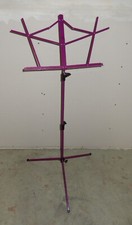 Titan TMS25 Purple Adjustable Folding Music Stand Compact Travel