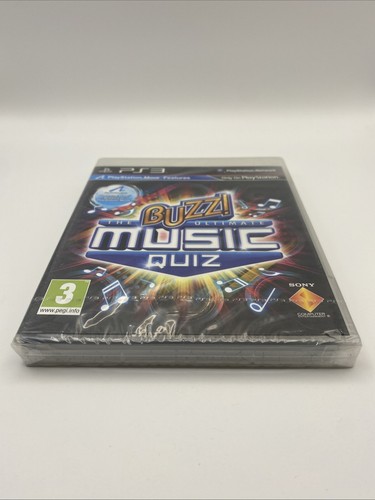 Buzz! The Ultimate Music Quiz - Ps3 - Brand New Sealed - Fast Free Postage - Picture 4 of 5