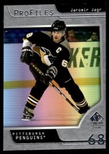 Jaromir Jagr #P-14 2020-21 SP Signature Edition Legends Profiles NHL Card