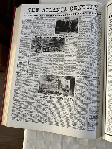 Das Atlanta-Jahrhundert von Norman Shavin März 1860-Mai 1865 signiertes Buch Bürgerkrieg - Bild 19 von 23