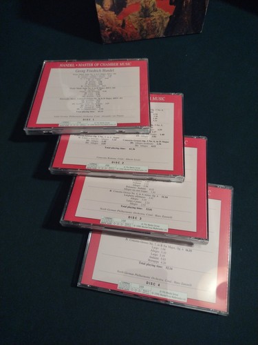HANDEL: Master of Chamber Music (4 CD Box Set 1996) MasterTone Multimedia 8116 - Bild 10 von 12