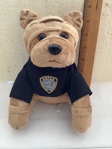 ASPCA Plush Puppy Humane Law Enforcement Dog 7”-8” Tall ASPCA Collar - Bild 7 von 9