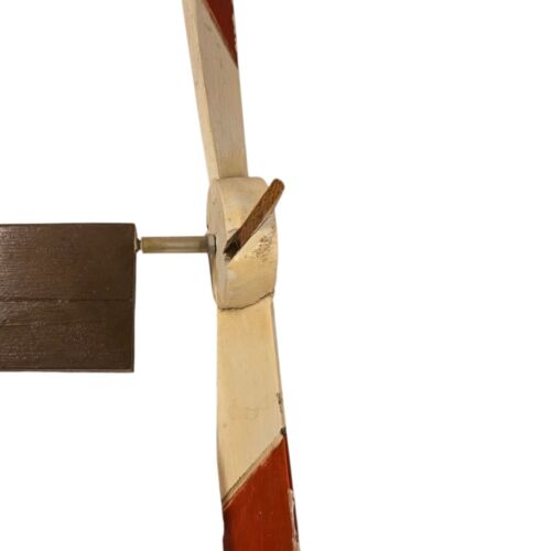 Leñador Arte Popular Giratorio COMO ESTÁ De Colección Hombre Barbudo Sierra Giratorio de Viento - Imagen 14 de 24