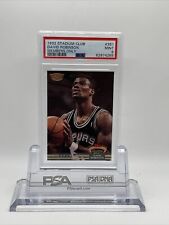 1992 Stadium Club MEMBERS ONLY David Robinson Basketball Card #361 PSA 9