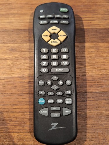 Zenith MBR3447Z 124-00233 OEM TV Remote B25A11Z B27A76R B36A24Z H3646DT **Good**