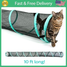 Kitty City Outdoor 10 Foot Play Tunnel 120.00 x 11.00 x 11.00 Inches