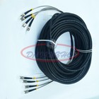 50M Field Outdoor Fiber Patch Cord ST-ST 4 Strand 9/125 Single Mode