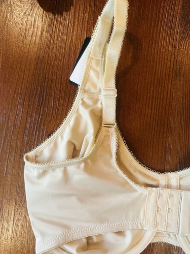Wacoal Minimizer Bra Sz#36H Beige 855192 Basic Beauty Full Coverage Underwire - Picture 8 of 11