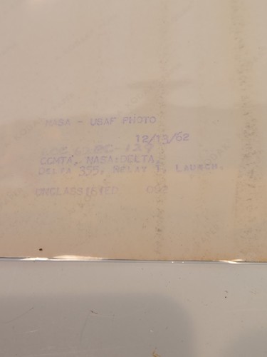 Fotografías originales 8 x 10 de la NASA lanzamiento de cohetes Delta - Imagen 2 de 2