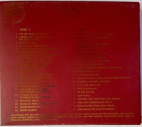 Various Artists - Vintage Country And Western-A Nostalgic Collection-2 CD Box-NM - Picture 2 of 3