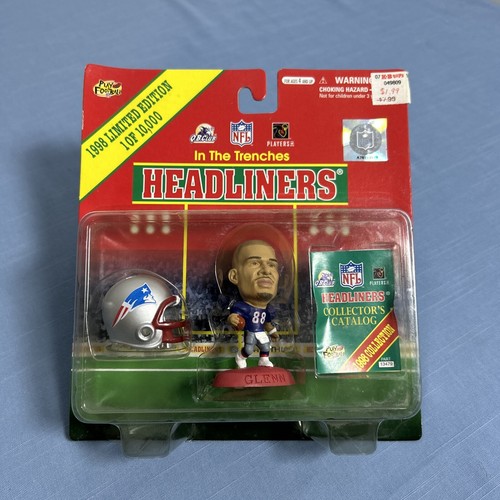 Terry Glenn In The Trenches Headliners Figur mit Helm 1998 Limited Edition - Bild 1 von 5