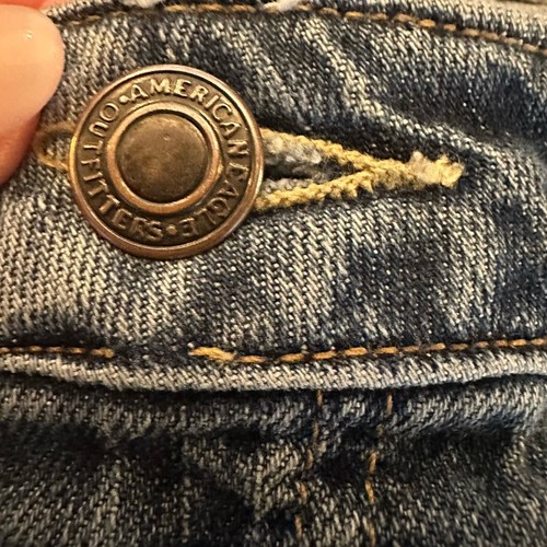 American Eagle Women’s Jeans   Sz 18 Reg Stretch Regular Distressed RN 54485 C14 - Picture 5 of 11