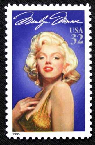 US Stamp Scott #2967 ~ 1995 32c Legends of Hollywood: Marilyn Monroe MNH RL03 - Picture 1 of 1