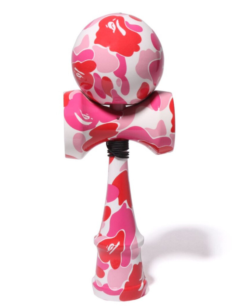 A Bathing Ape ABC Camo Kendama blue