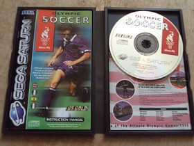 OLYMPIC SOCCER SEGA SATURN GAME PAL UK VERSION BOXED COMPLETE