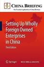 Setting Up Wholly Foreign Owned Enterprises in China by Springer-Verlag Berlin and Heidelberg GmbH & Co. KG (Paperback, 2011)
