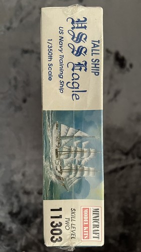 Minicraft 1/350th scale Tall Ship USS Eagle US Navy Training Ship Open Box - Picture 5 of 6