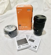 Sony E PZ 18-105mm f/4 G OSS Lens SELP18105G [Excellent Condition]