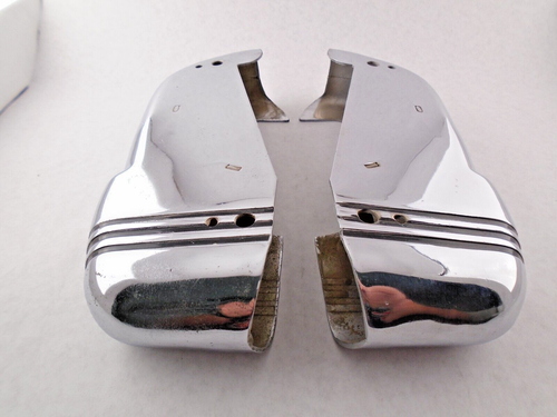1942 Buick Roadmaster Super Special Rear Bumper Guards L&R OEM - Picture 6 of 15