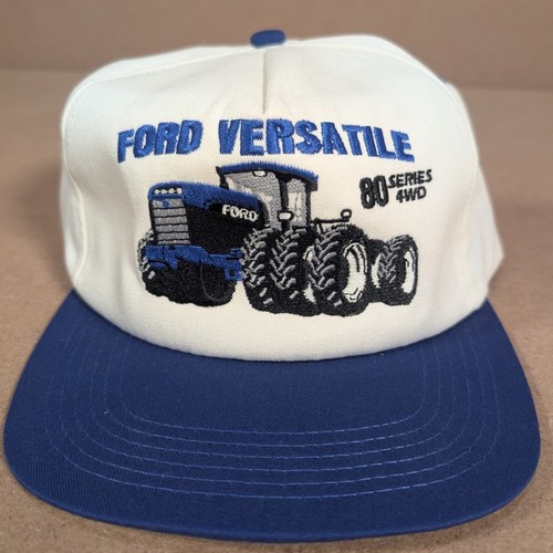 Trattore Vintage Ford Versatile Serie 80 New Holland Promo Snapback K-PRODOTTI - Foto 2 di 8